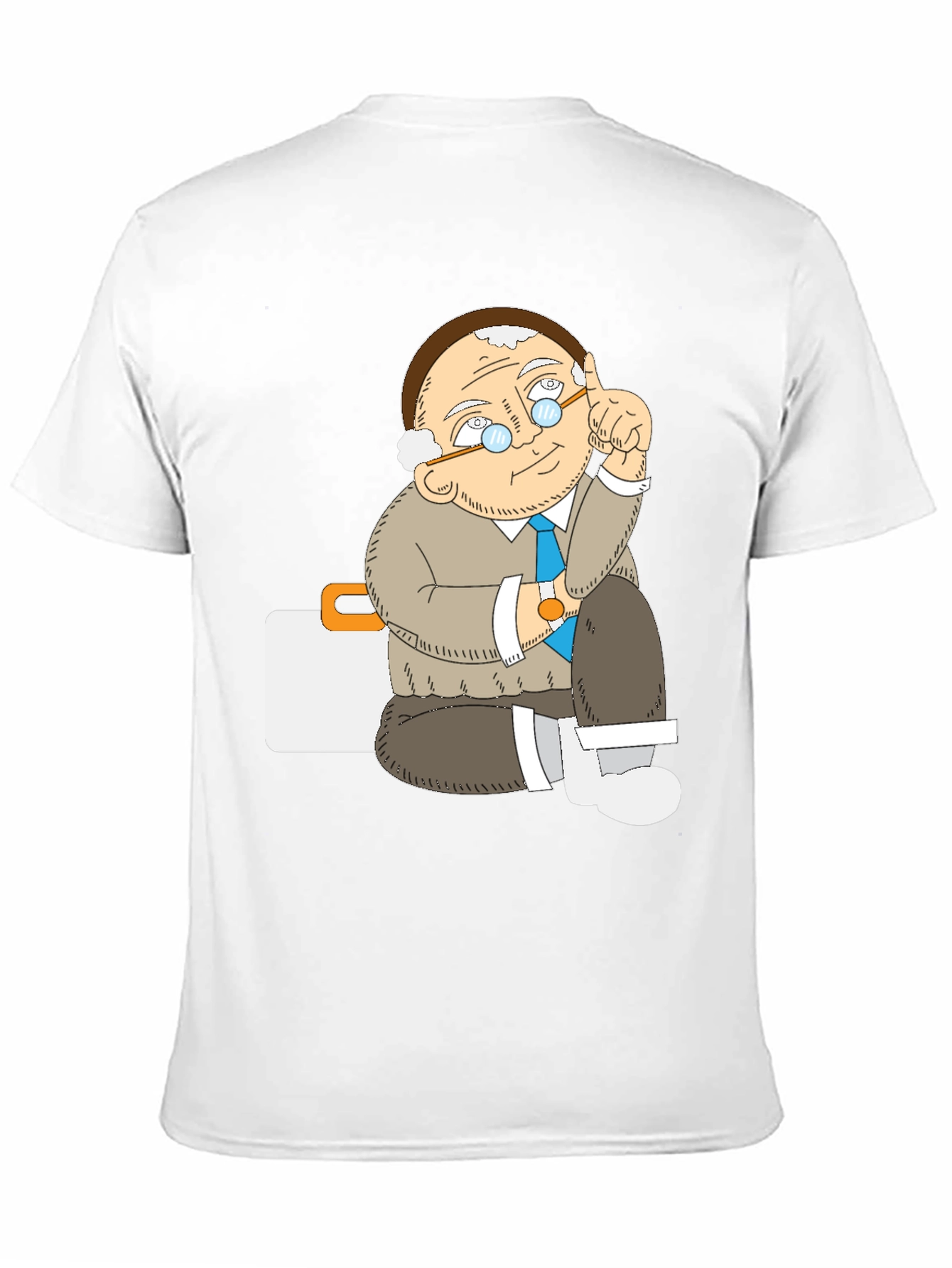 Professor Tee - Cartoon Character T-Shirt