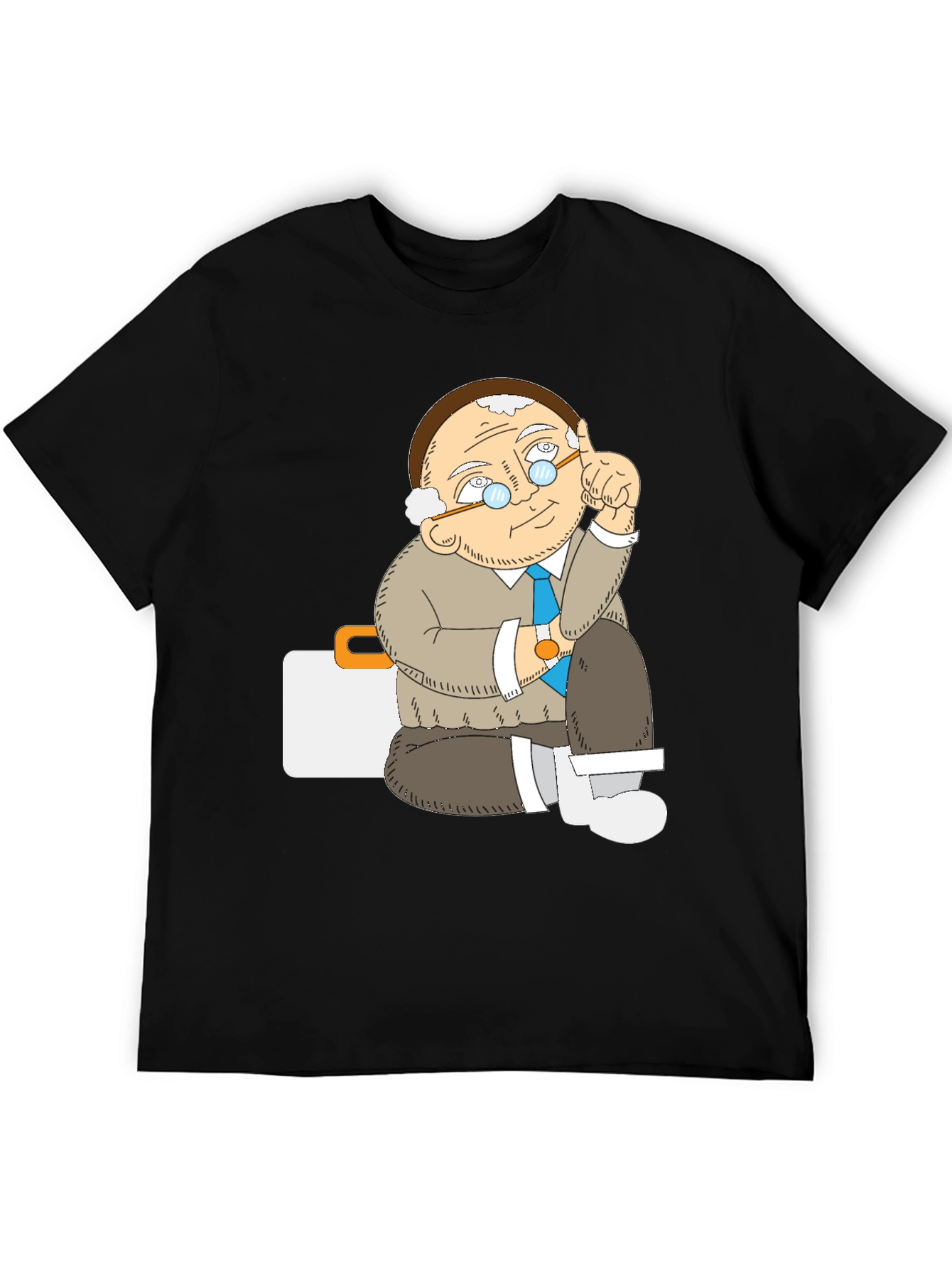 Professor Tee - Cartoon Character T-Shirt