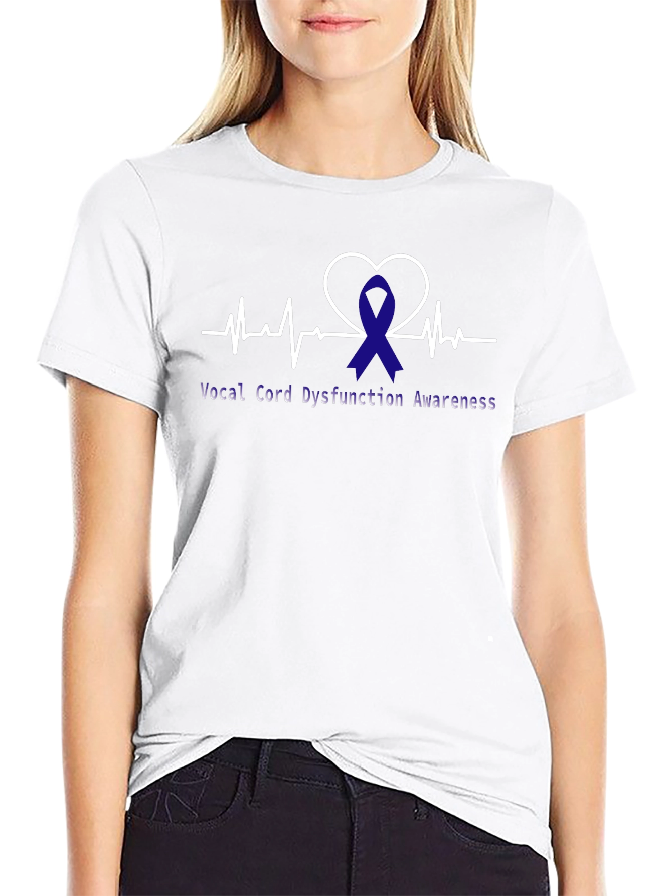 Vocal Cord Dysfunction Awareness T-Shirt