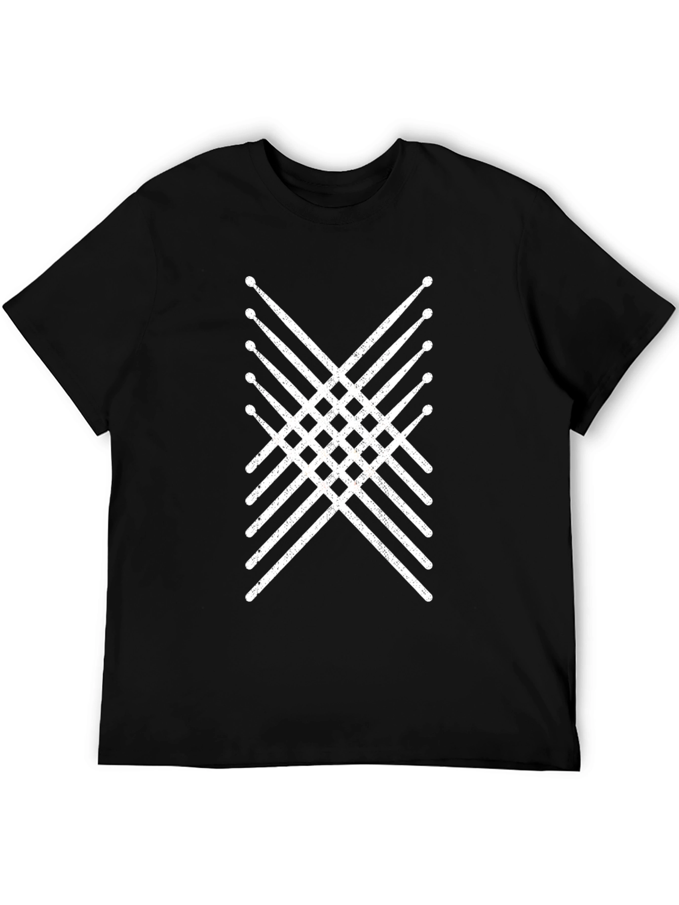 Drummer Graphic Tee - Crossed Drumsticks