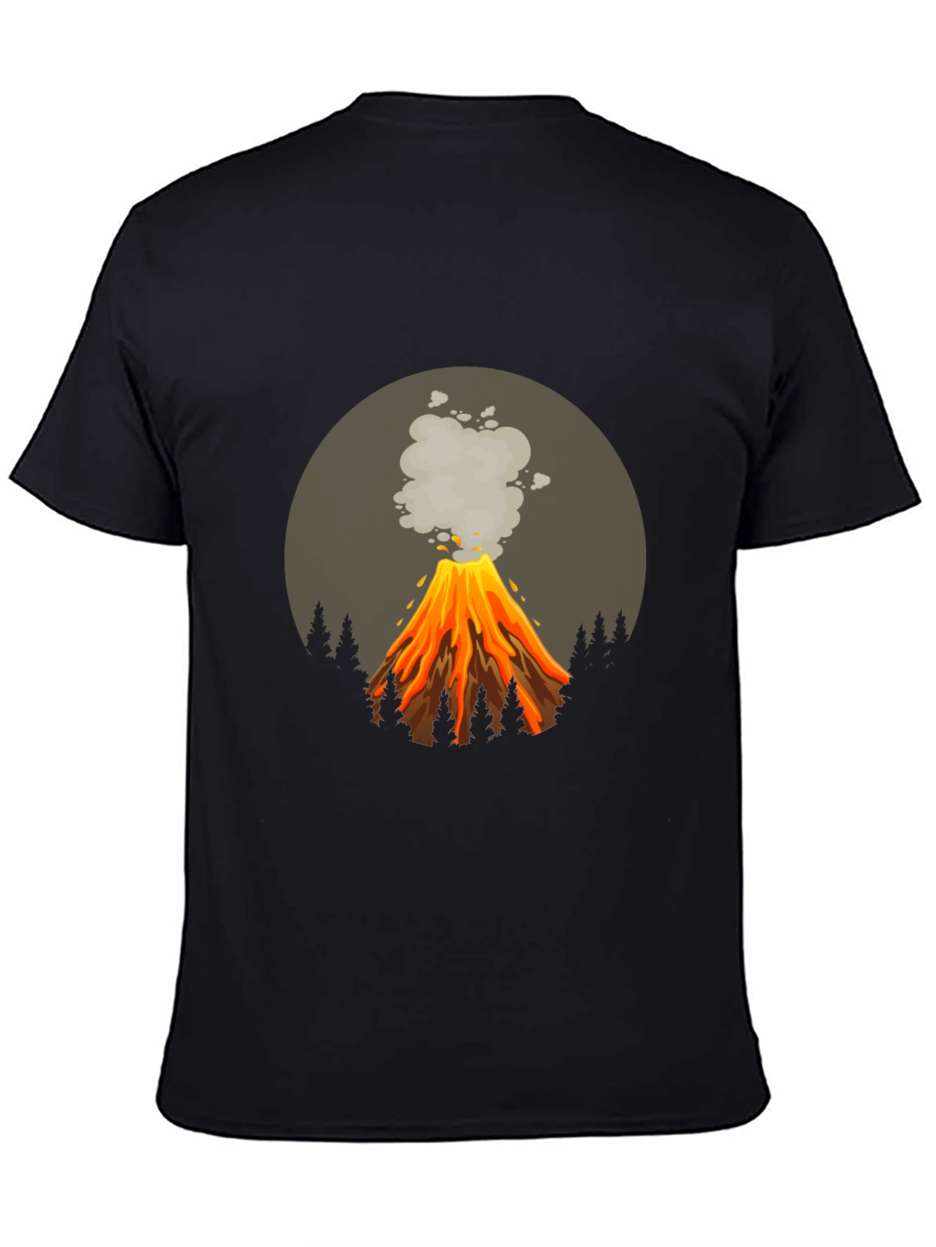 Volcano Graphic Tee - Erupting Style