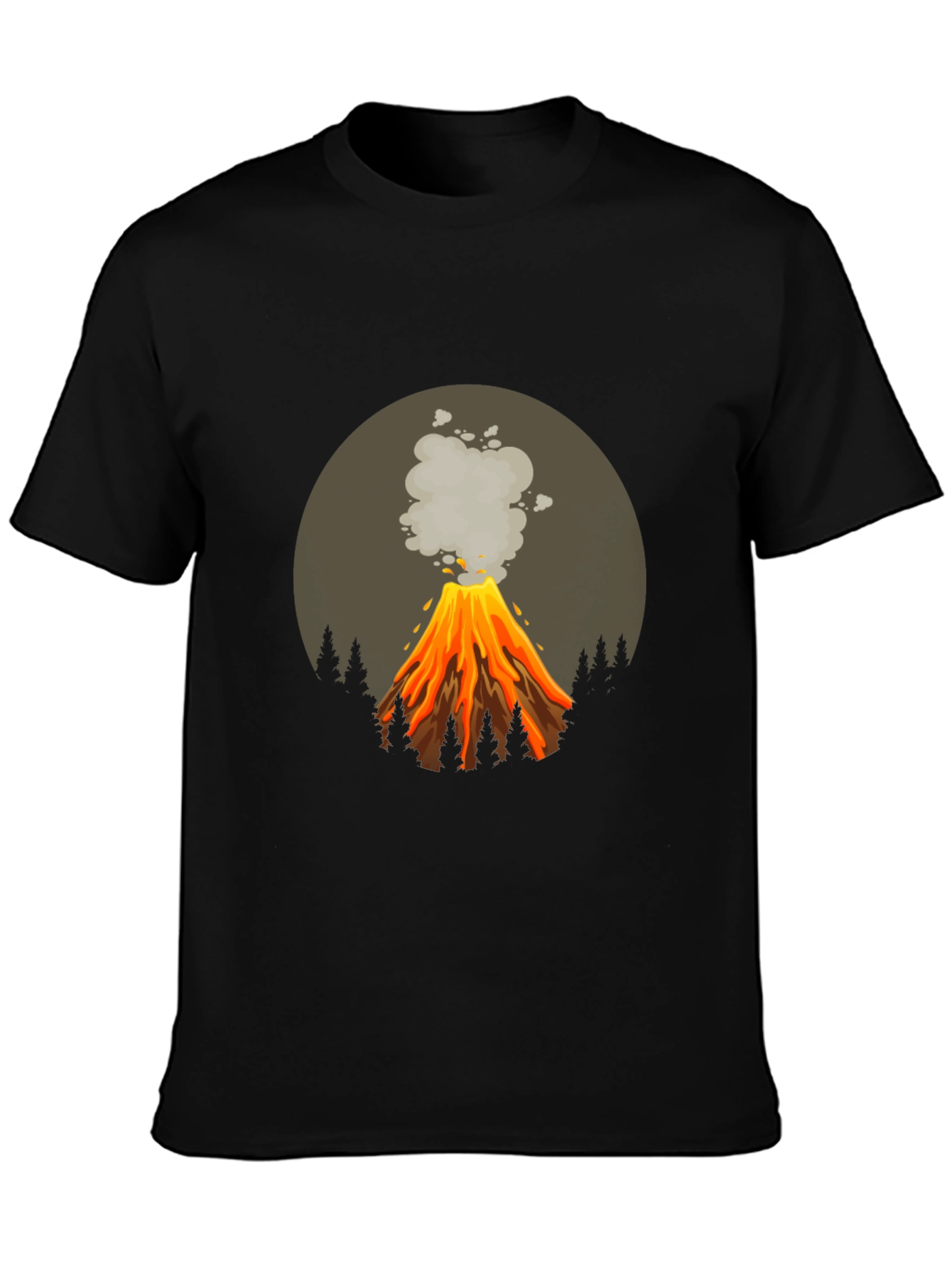 Volcano Graphic Tee - Erupting Style