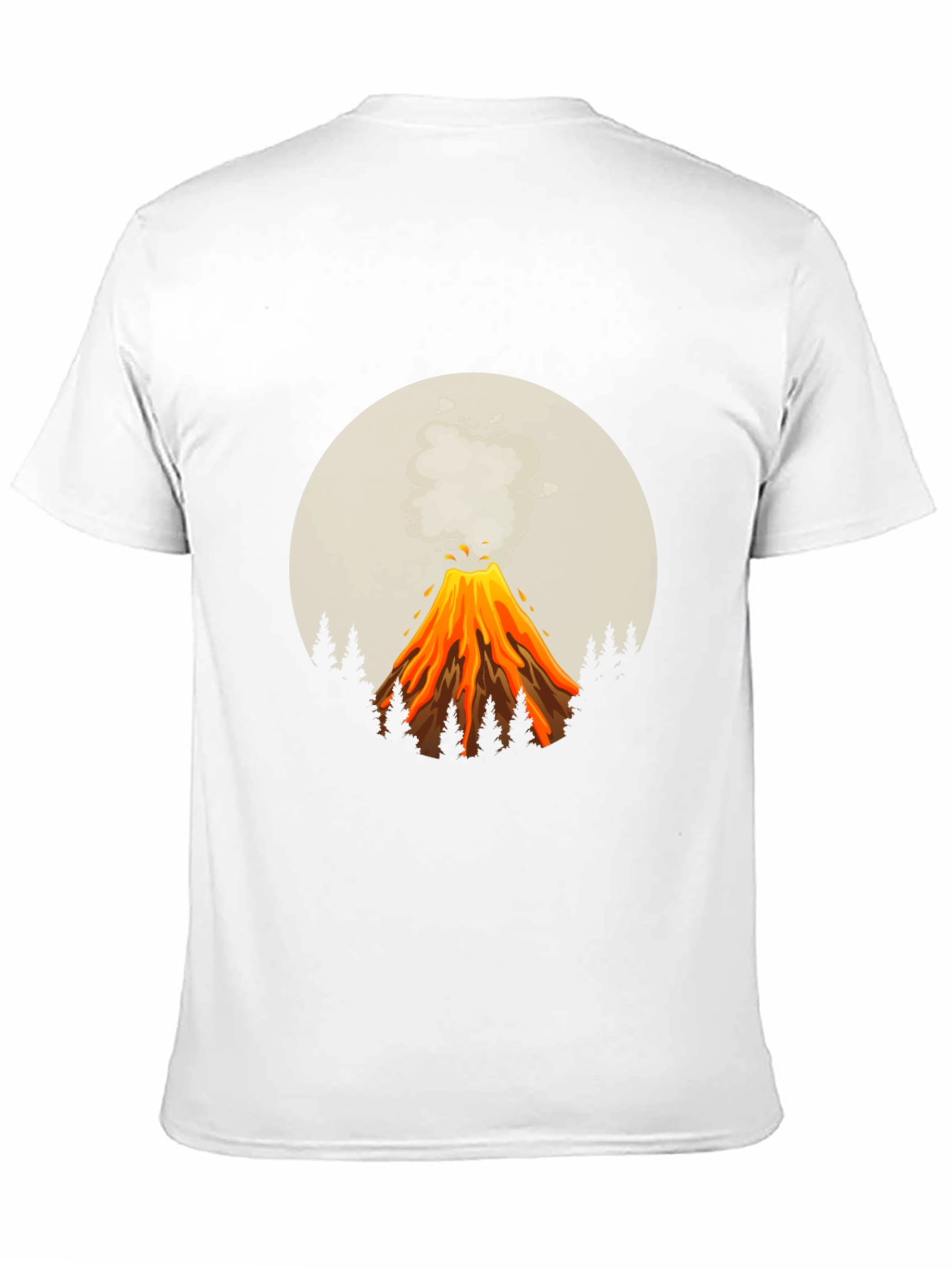 Volcano Graphic Tee - Erupting Style