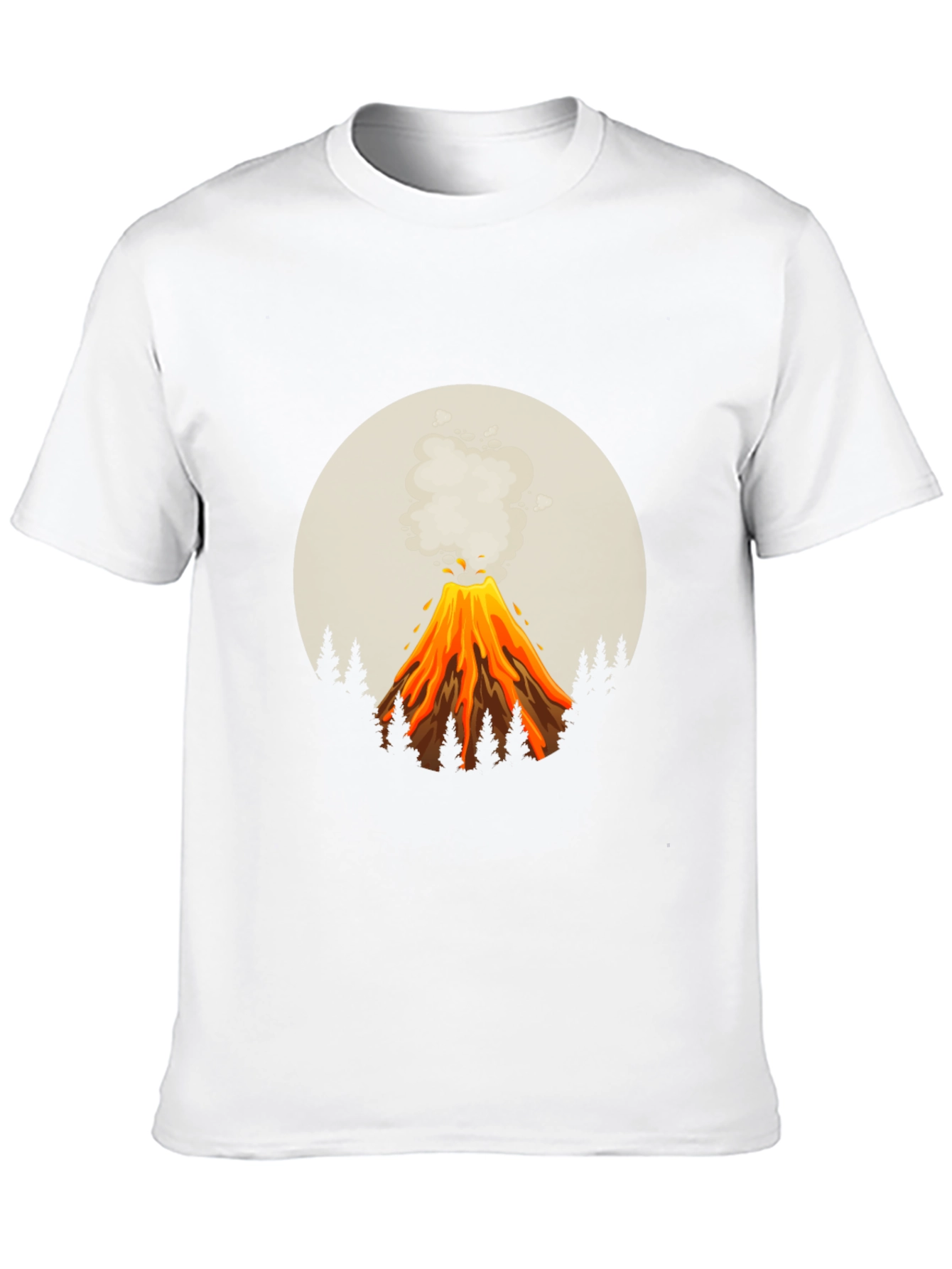 Volcano Graphic Tee - Erupting Style