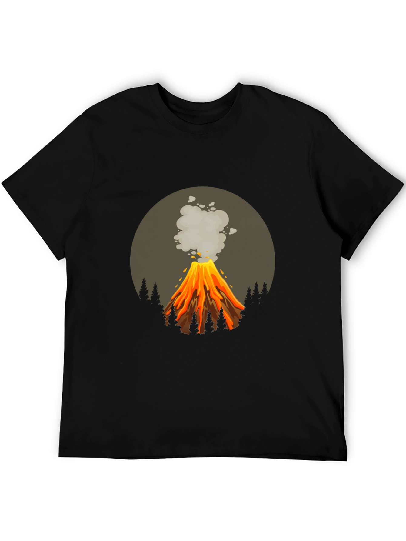 Volcano Graphic Tee - Erupting Style