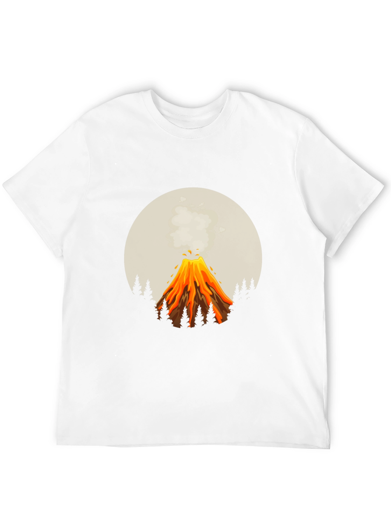 Volcano Graphic Tee - Erupting Style