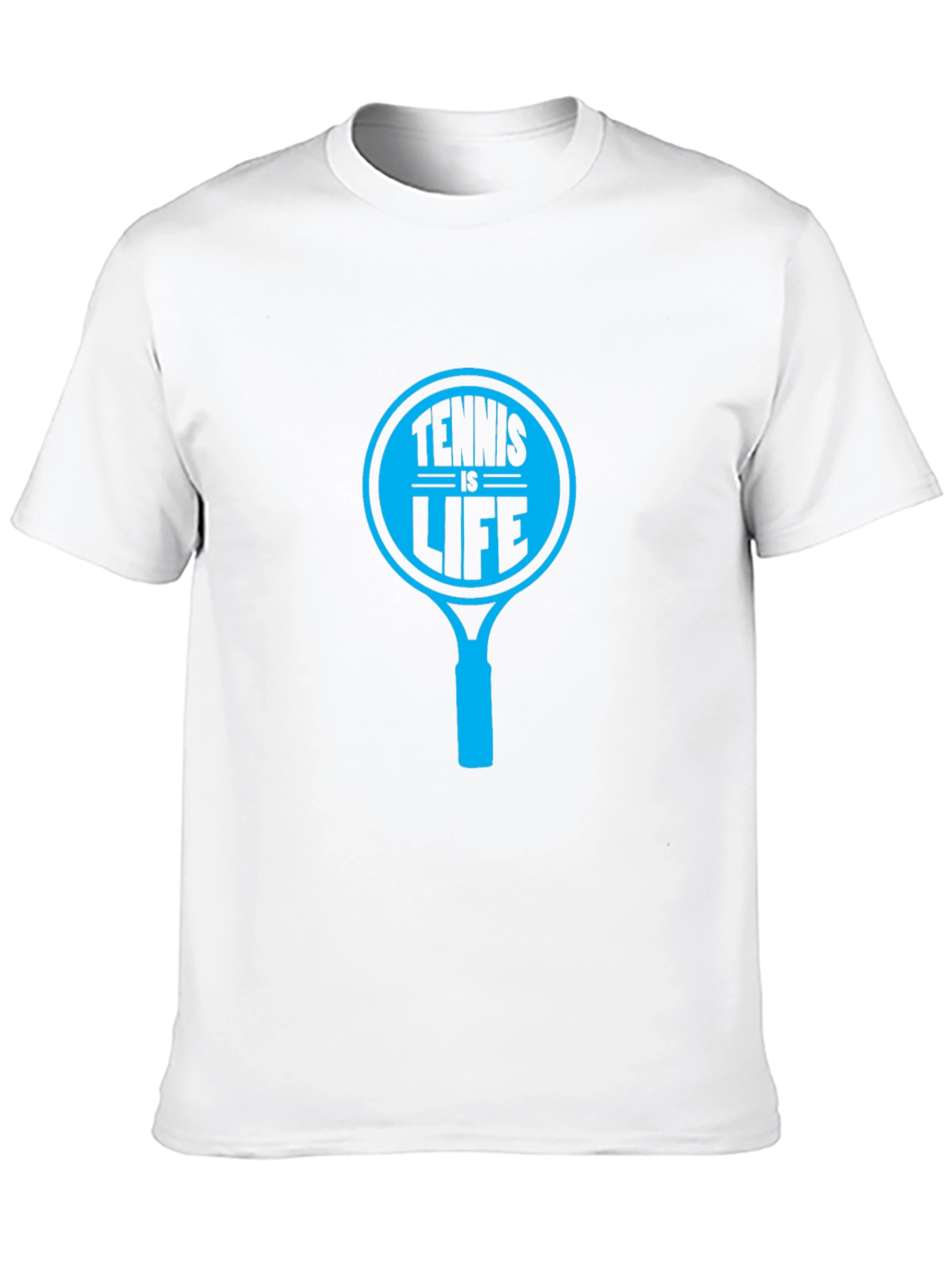Tennis Is Life T-Shirt Black