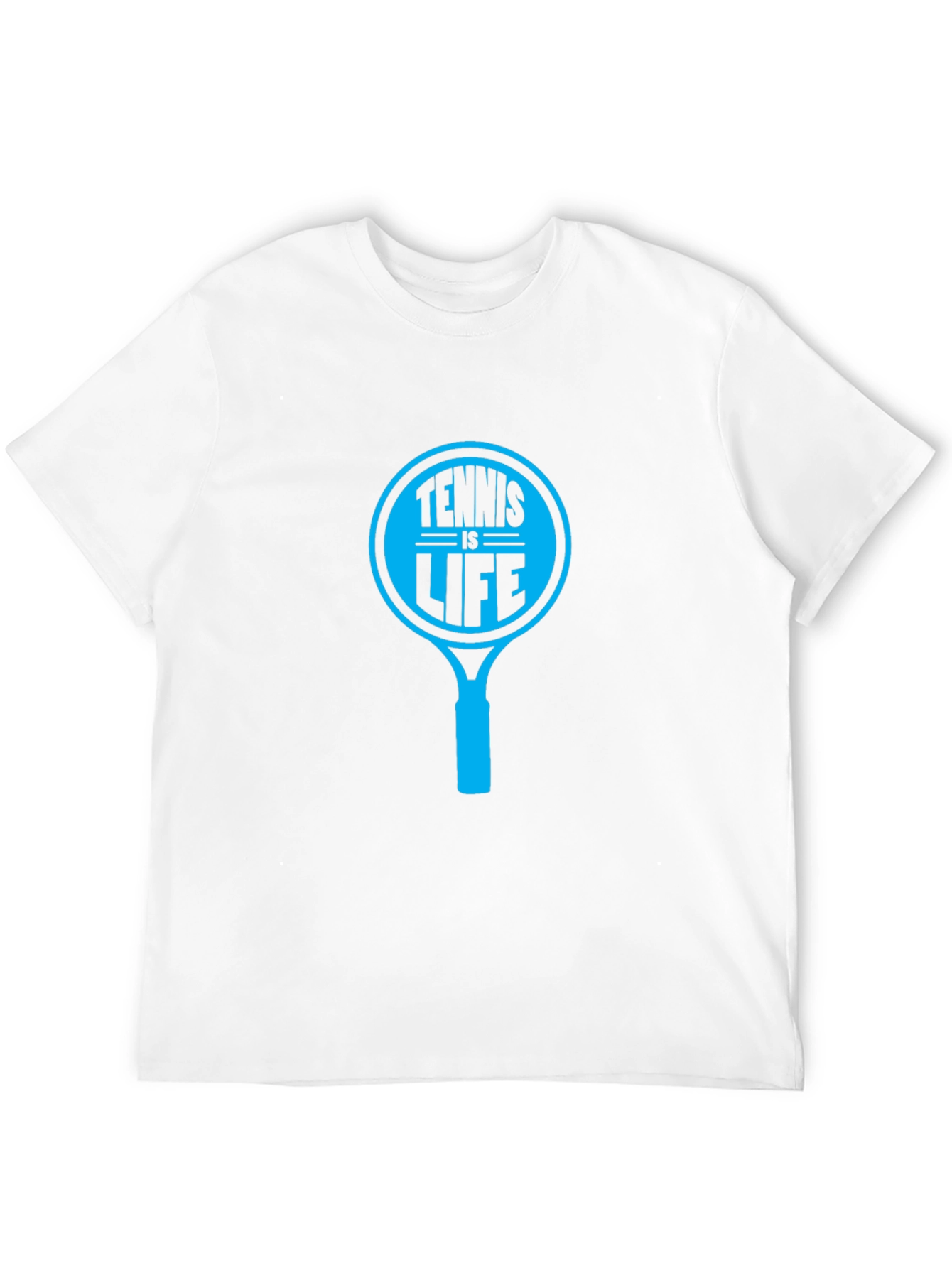 Tennis Is Life T-Shirt Black