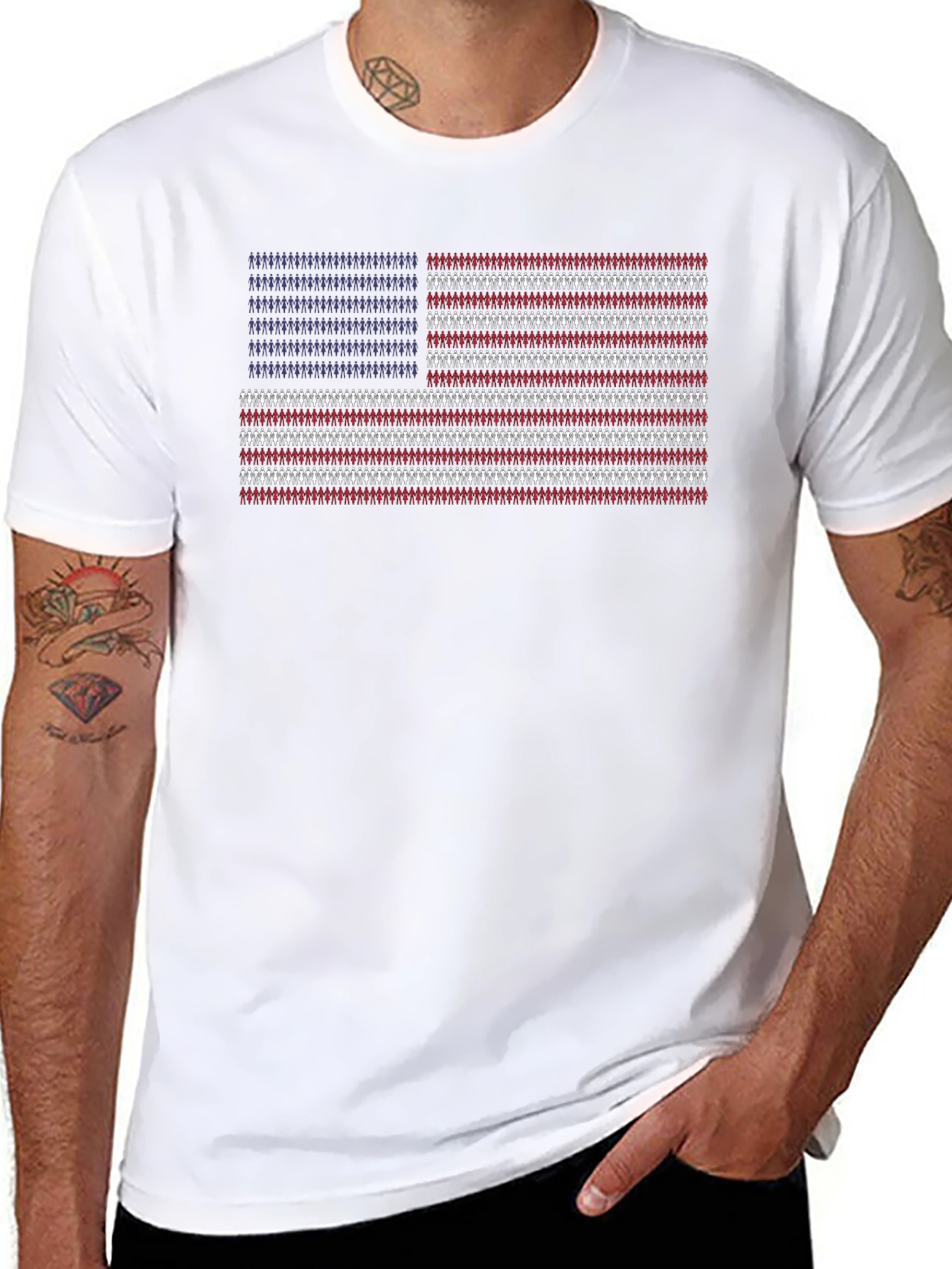 American Flag People T-Shirt