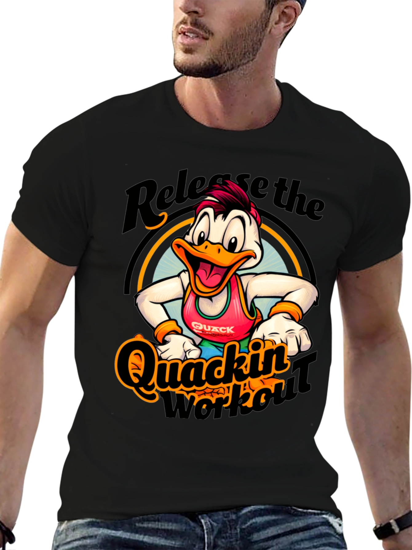 Quackin Workout T-Shirt - Release the Quack!