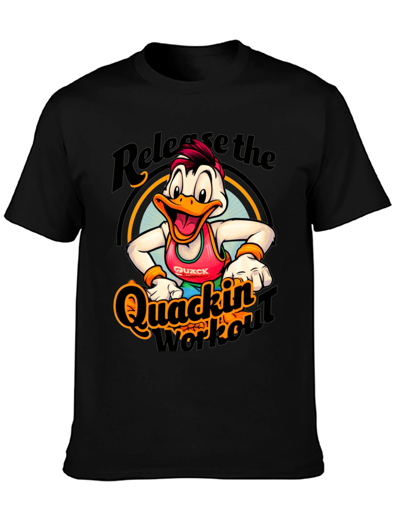 Quackin Workout T-Shirt - Release the Quack!