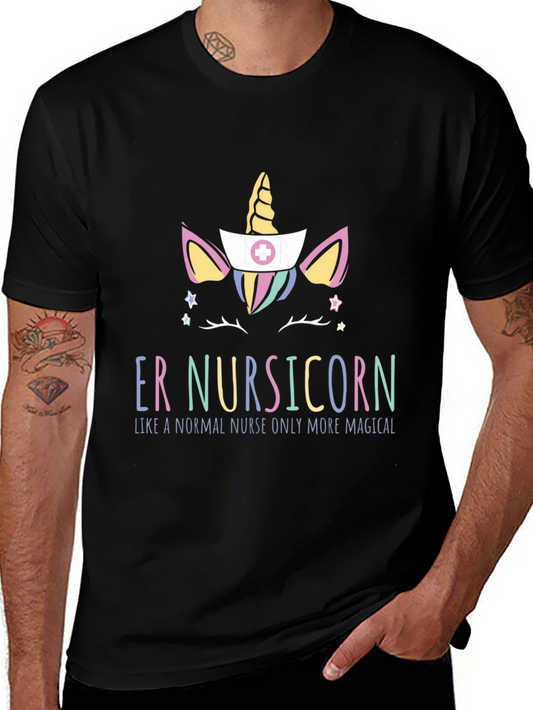 ER Nursicorn T-Shirt - Magical Nurse Apparel