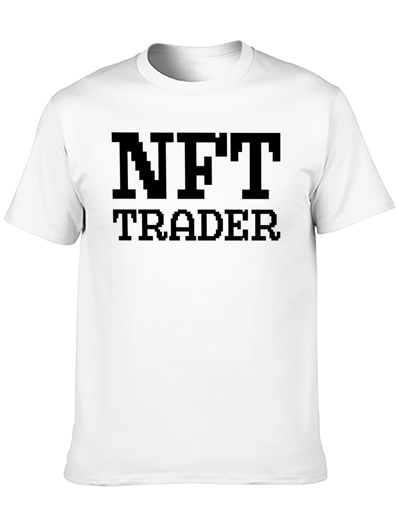 NFT Trader Black Graphic Tee Shirt