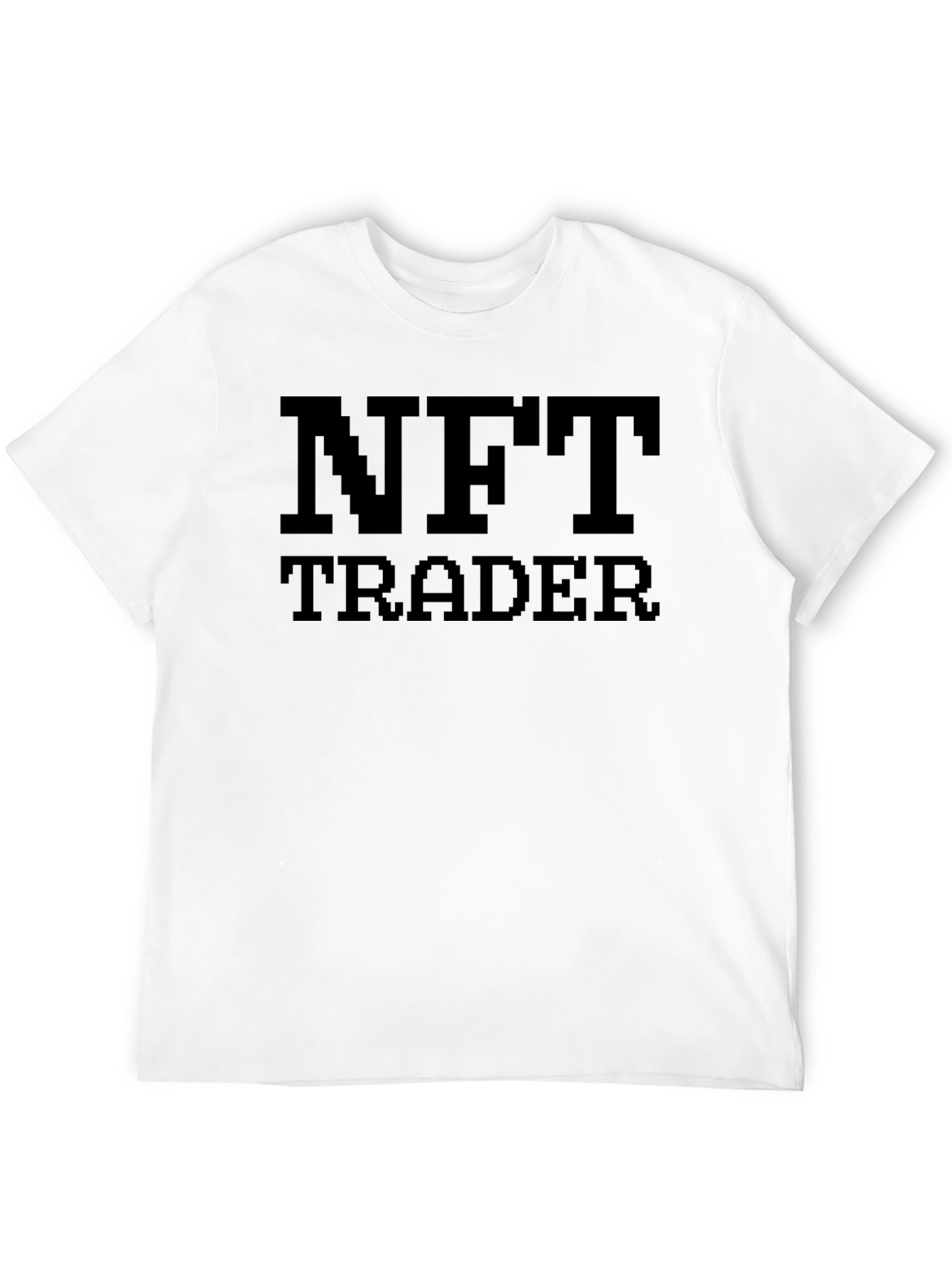 NFT Trader Black Graphic Tee Shirt