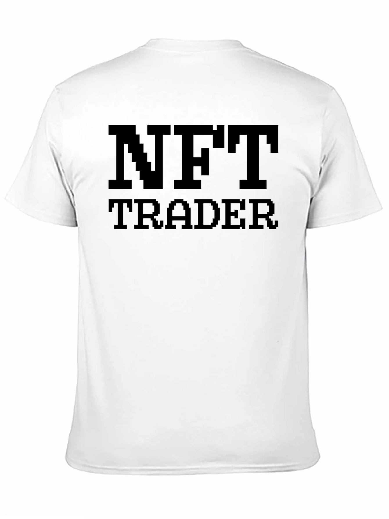 NFT Trader Black Graphic Tee Shirt