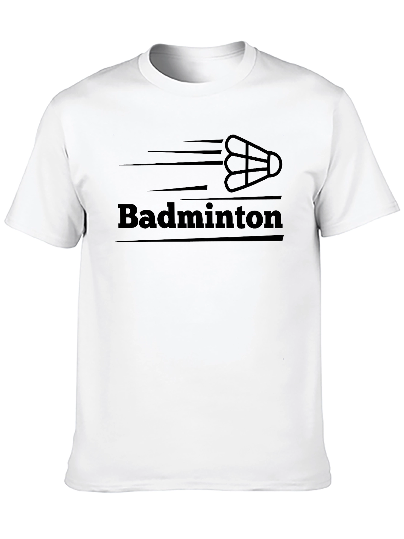 Badminton Graphic T-Shirt - Sporty Style