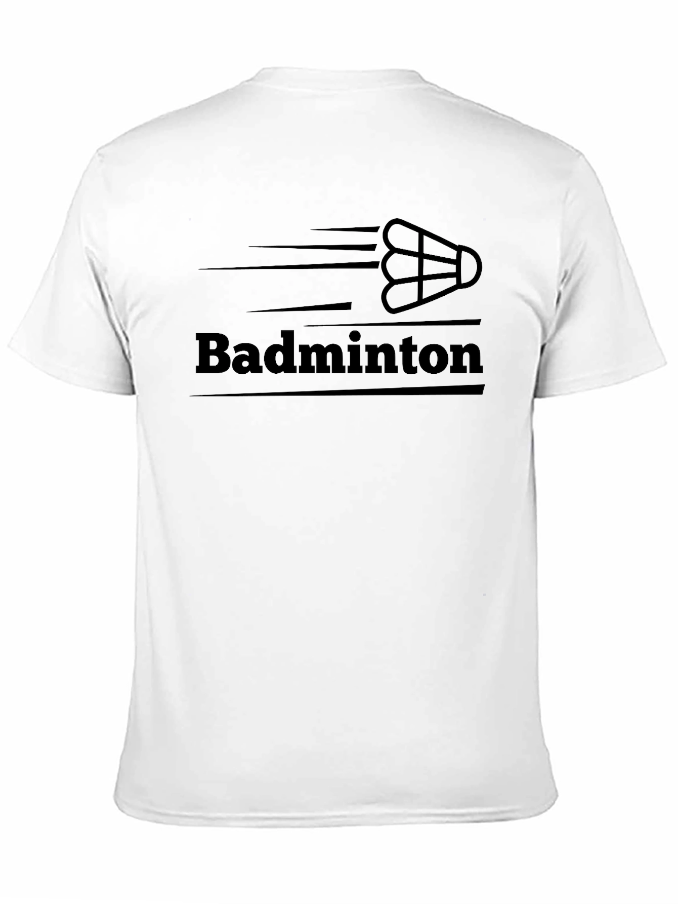 Badminton Graphic T-Shirt - Sporty Style
