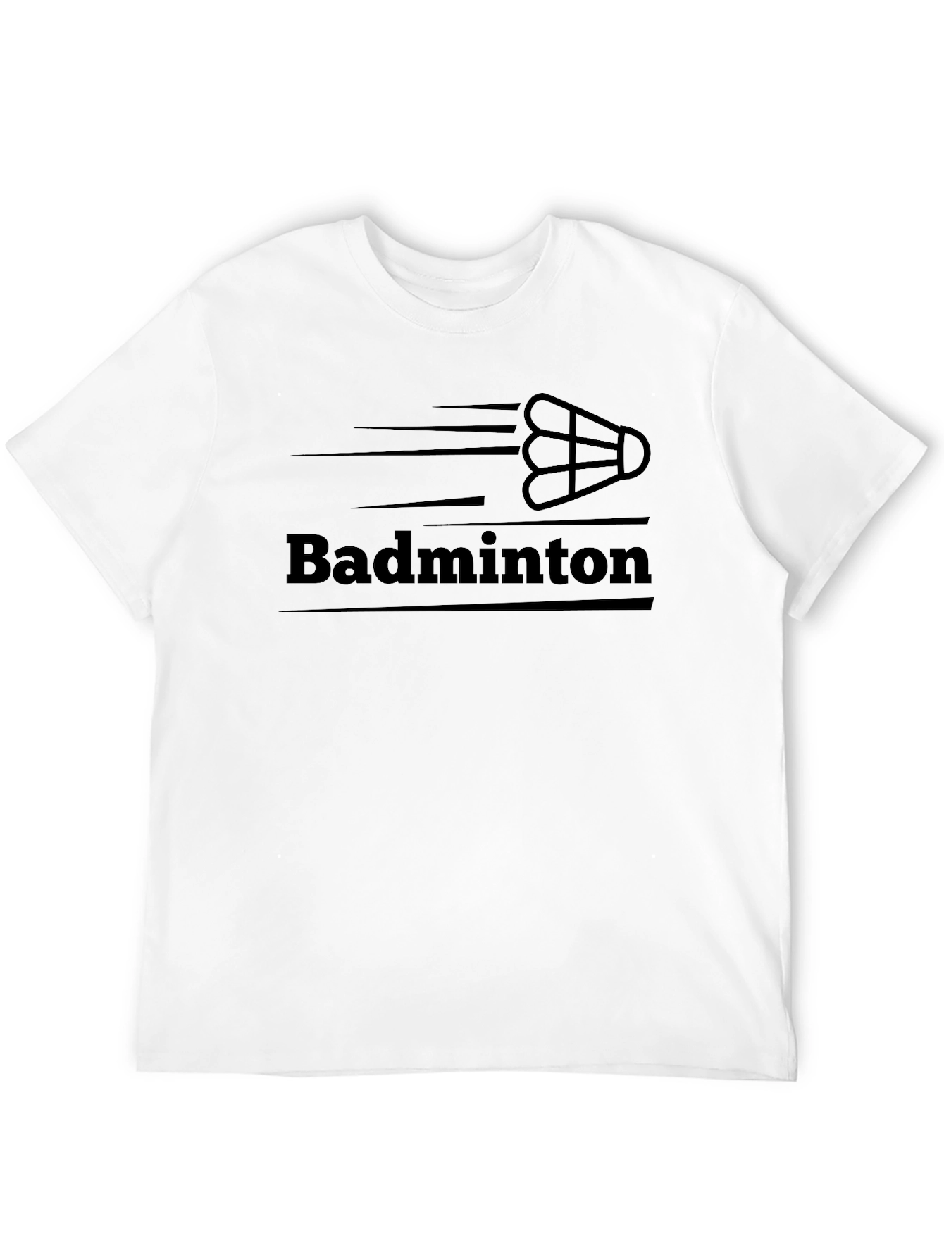 Badminton Graphic T-Shirt - Sporty Style