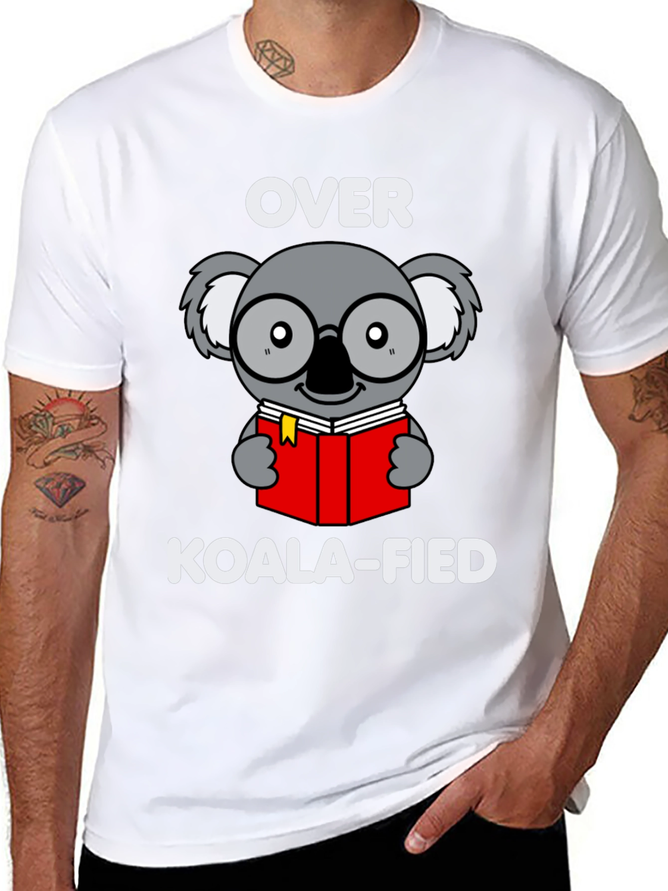 Over Koala-fied Graphic T-Shirt