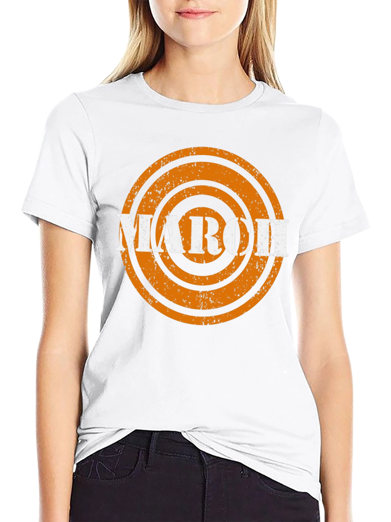 March Target Graphic T-Shirt