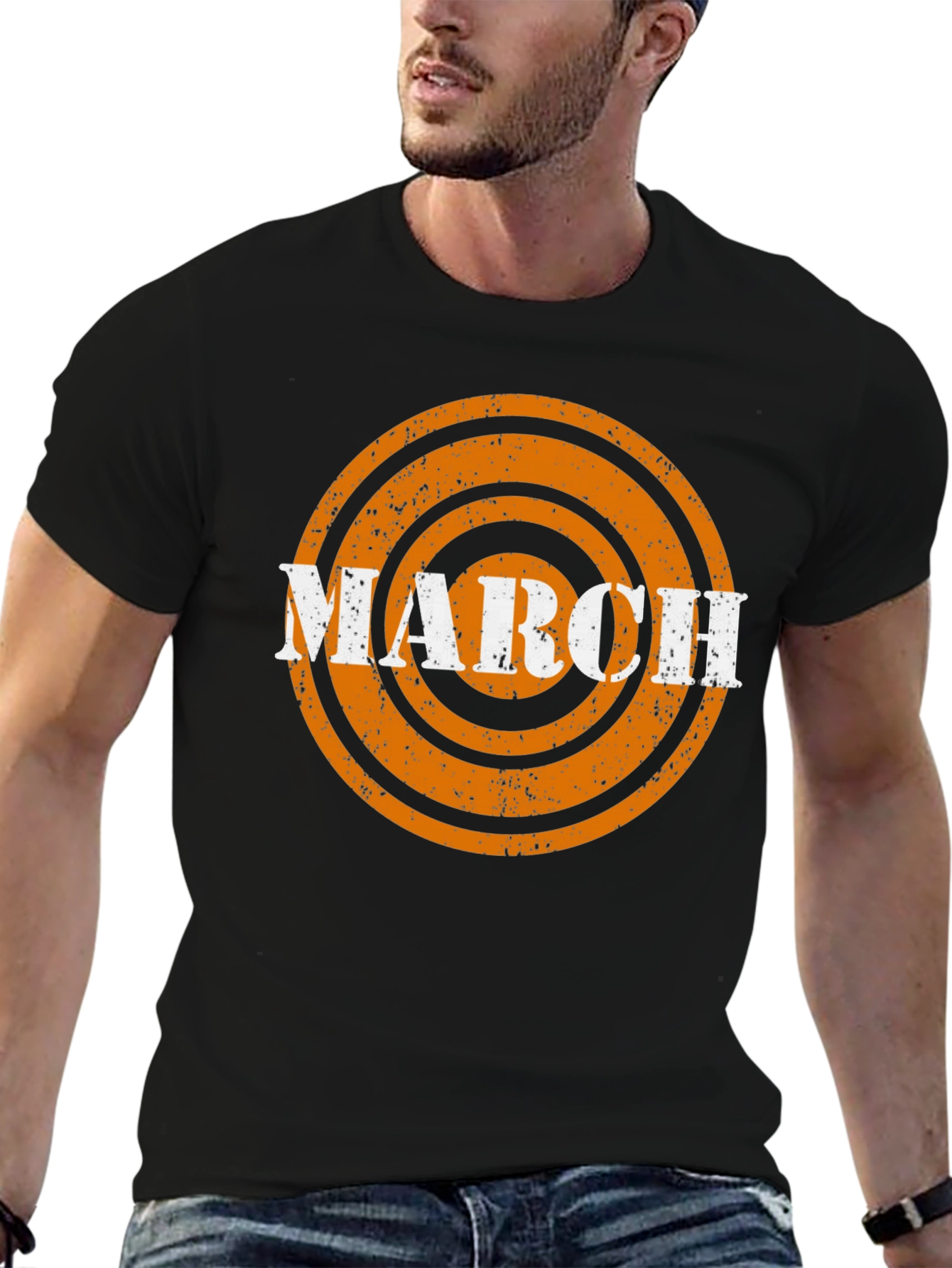 March Target Graphic T-Shirt