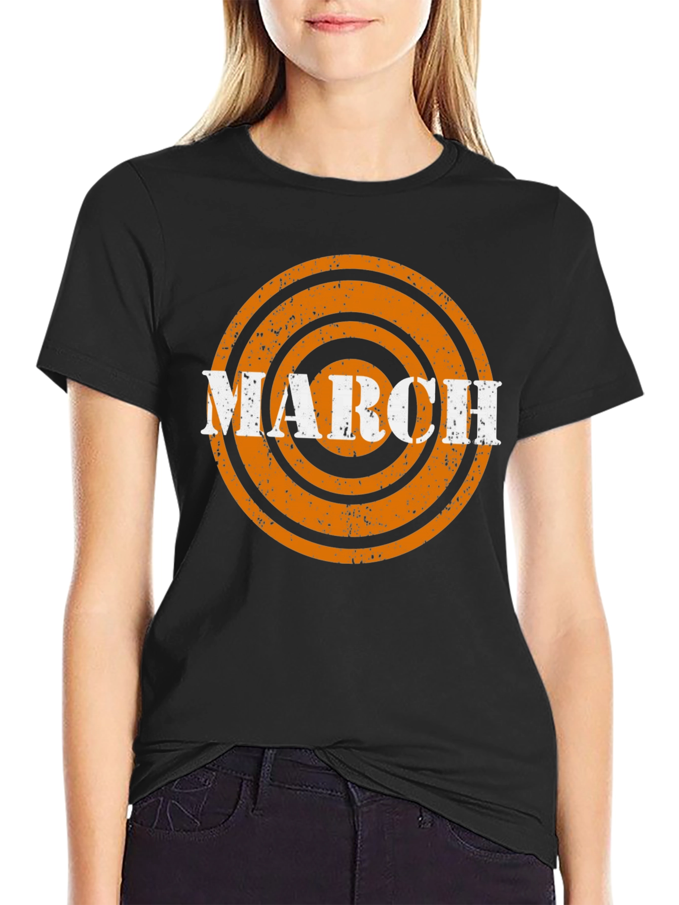 March Target Graphic T-Shirt