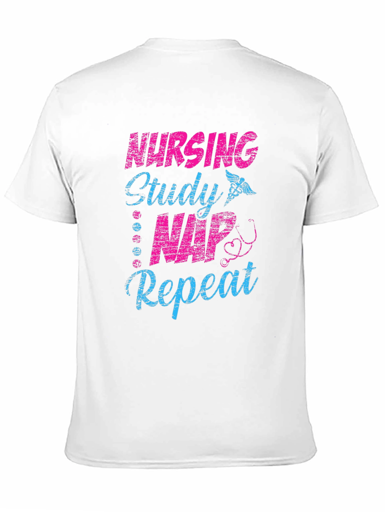Nursing Study Nap Repeat T-Shirt