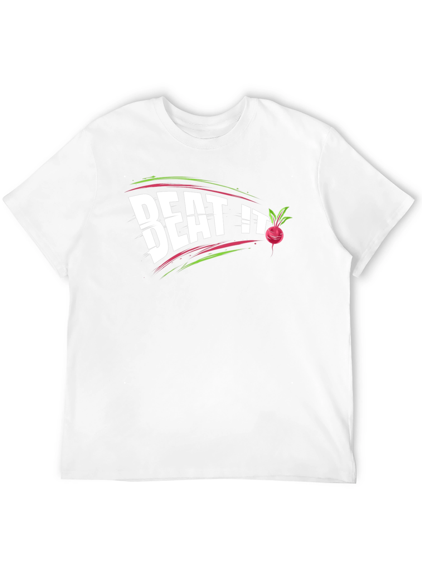 Beat It Beet Pun T-Shirt - Funny Vegetable Tee