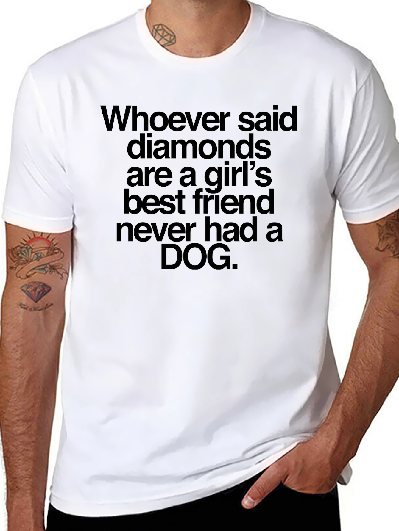 Diamonds & Dogs Graphic Tee