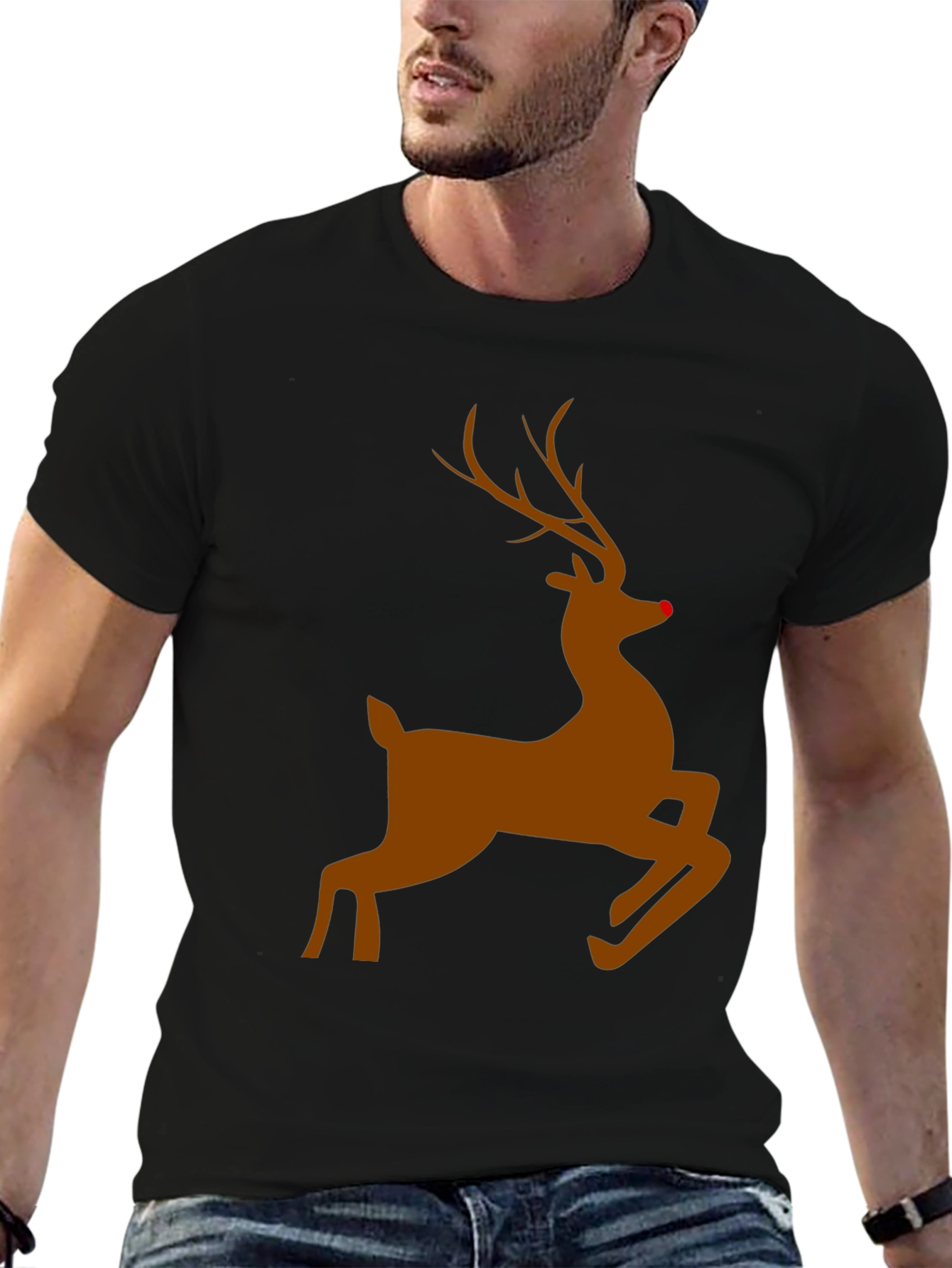 Rudolph Red-Nosed Reindeer Christmas T-Shirt