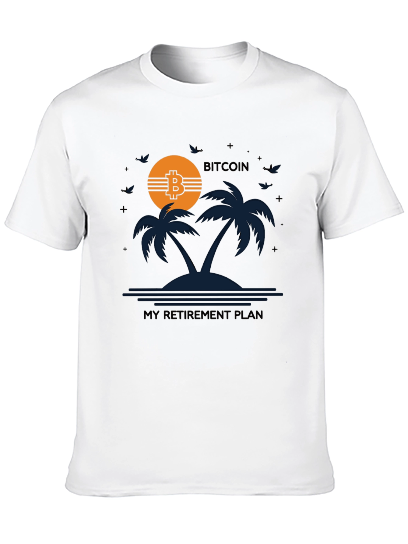 Bitcoin Retirement Plan Graphic T-Shirt