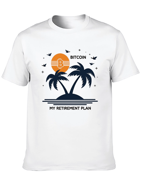 Bitcoin Retirement Plan Graphic T-Shirt