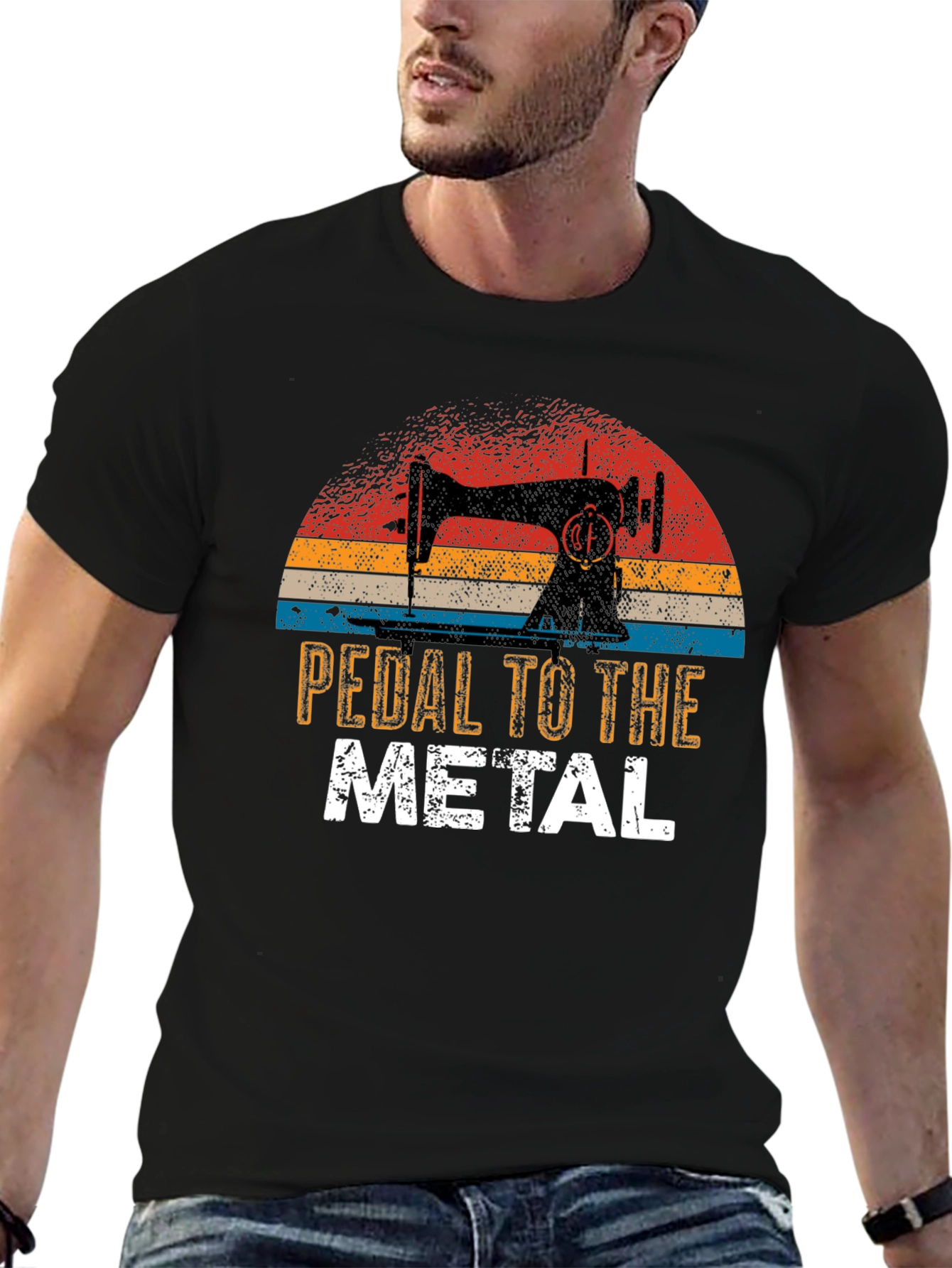 Pedal to the Metal Sewing T-Shirt