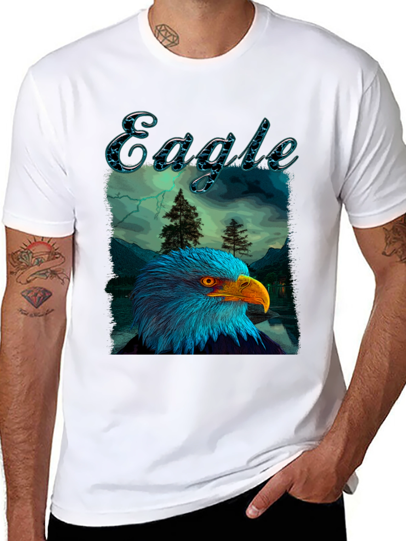 Eagle Graphic Tee - Bold & Striking Design