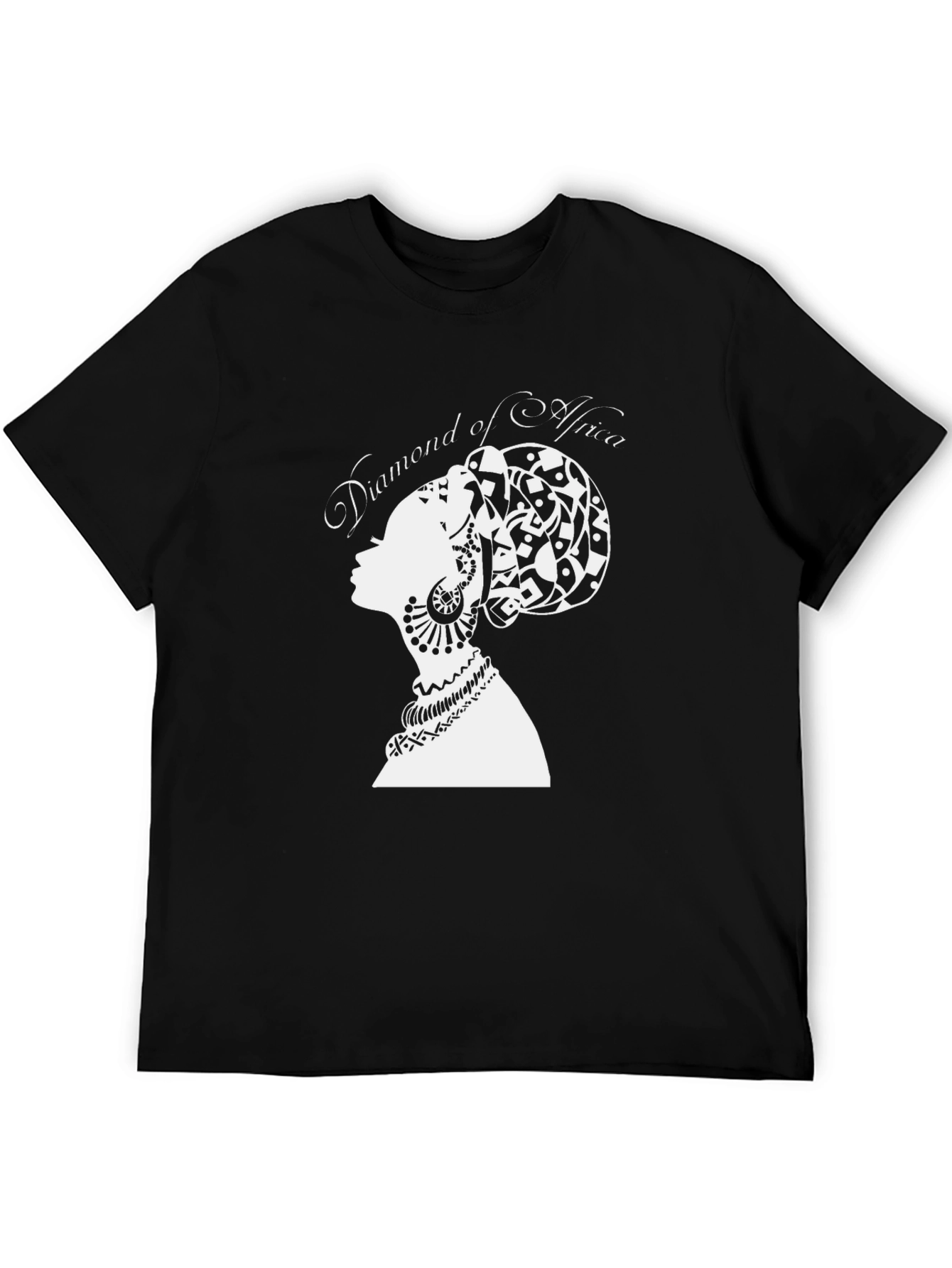 Diamond of Africa T-Shirt - Black Graphic Tee