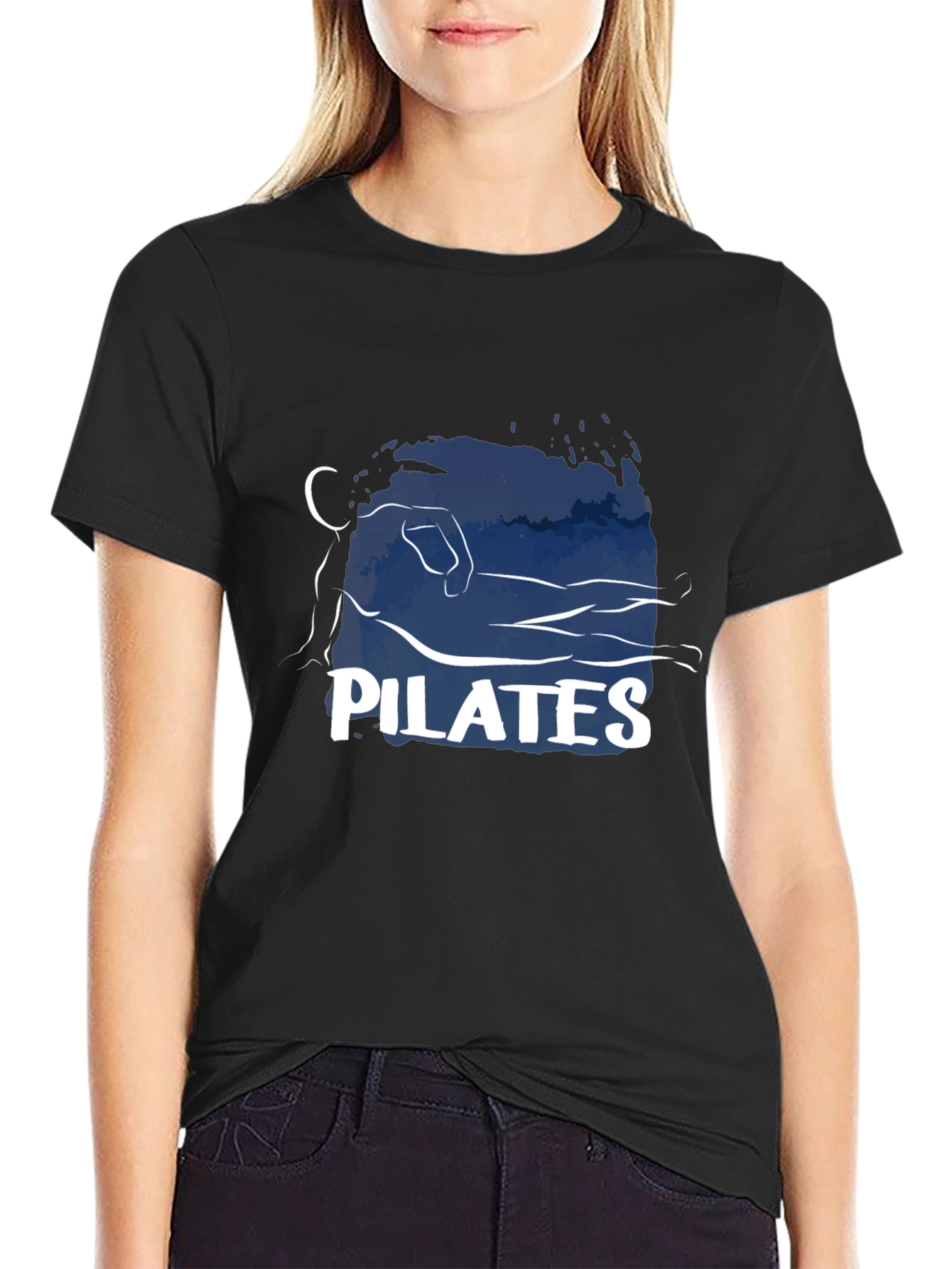 Pilates Silhouette Graphic Tee - Unisex