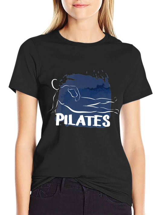 Pilates Silhouette Graphic Tee - Unisex