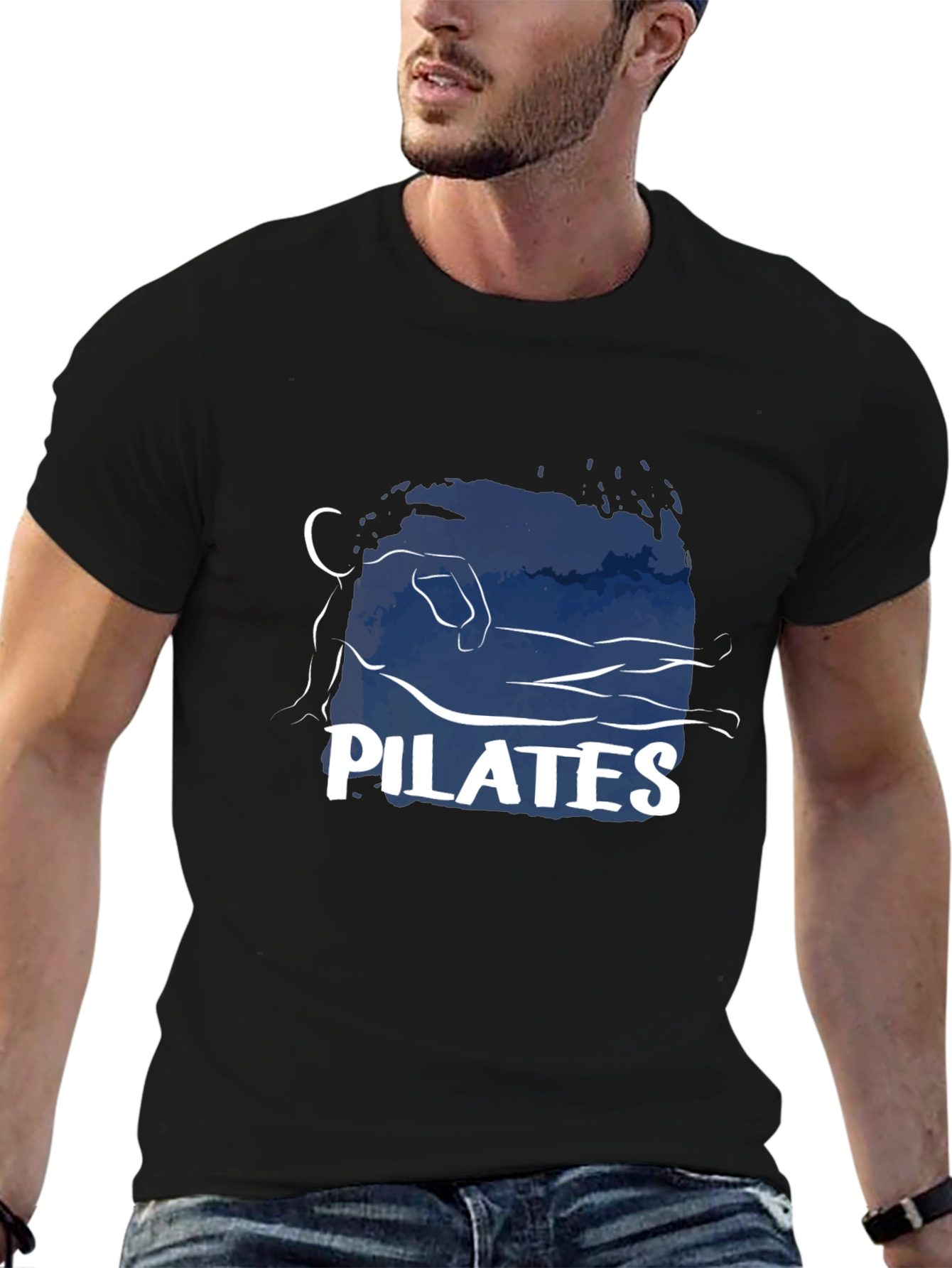 Pilates Silhouette Graphic Tee - Unisex