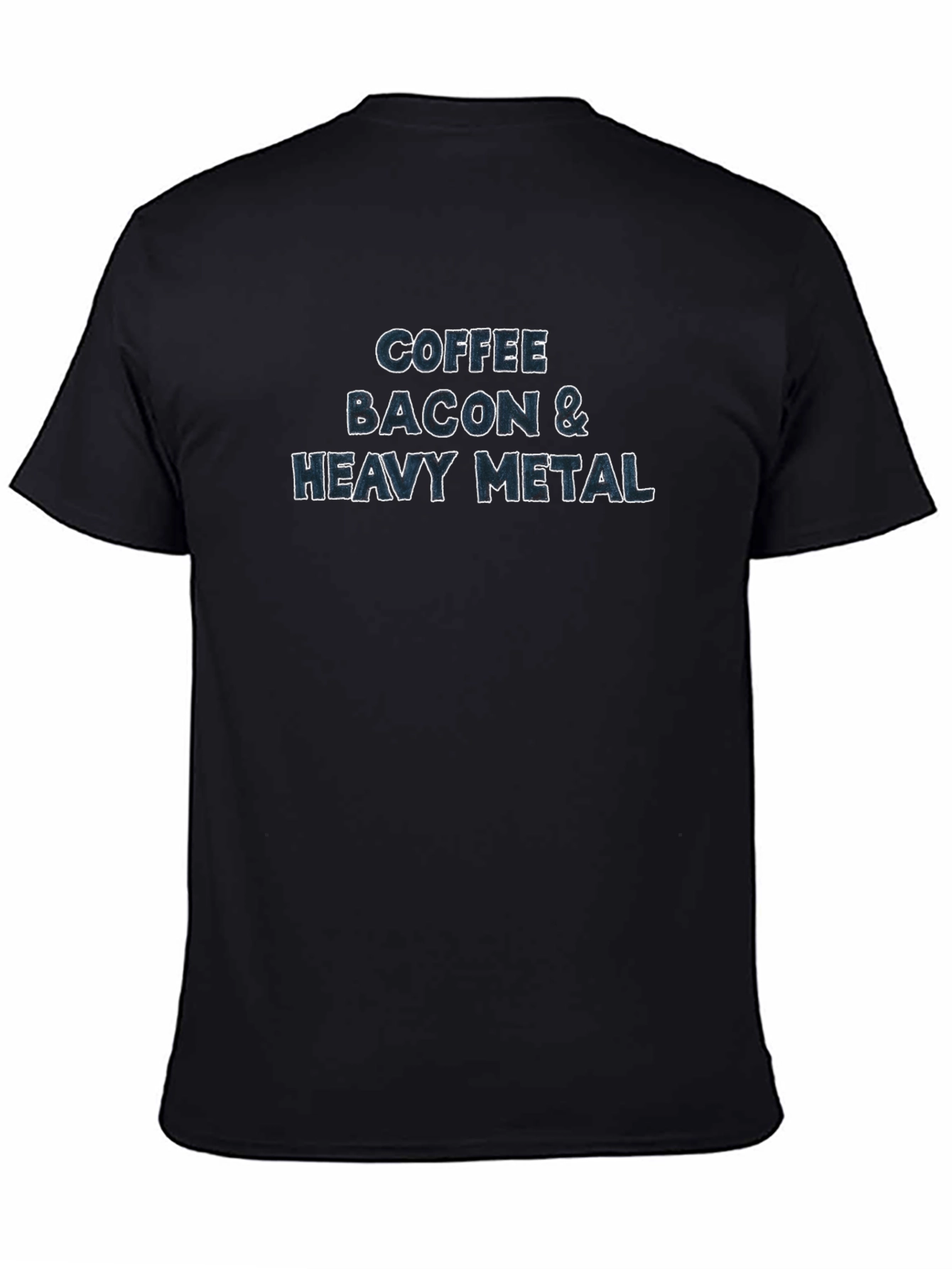 Coffee Bacon & Heavy Metal Graphic Tee