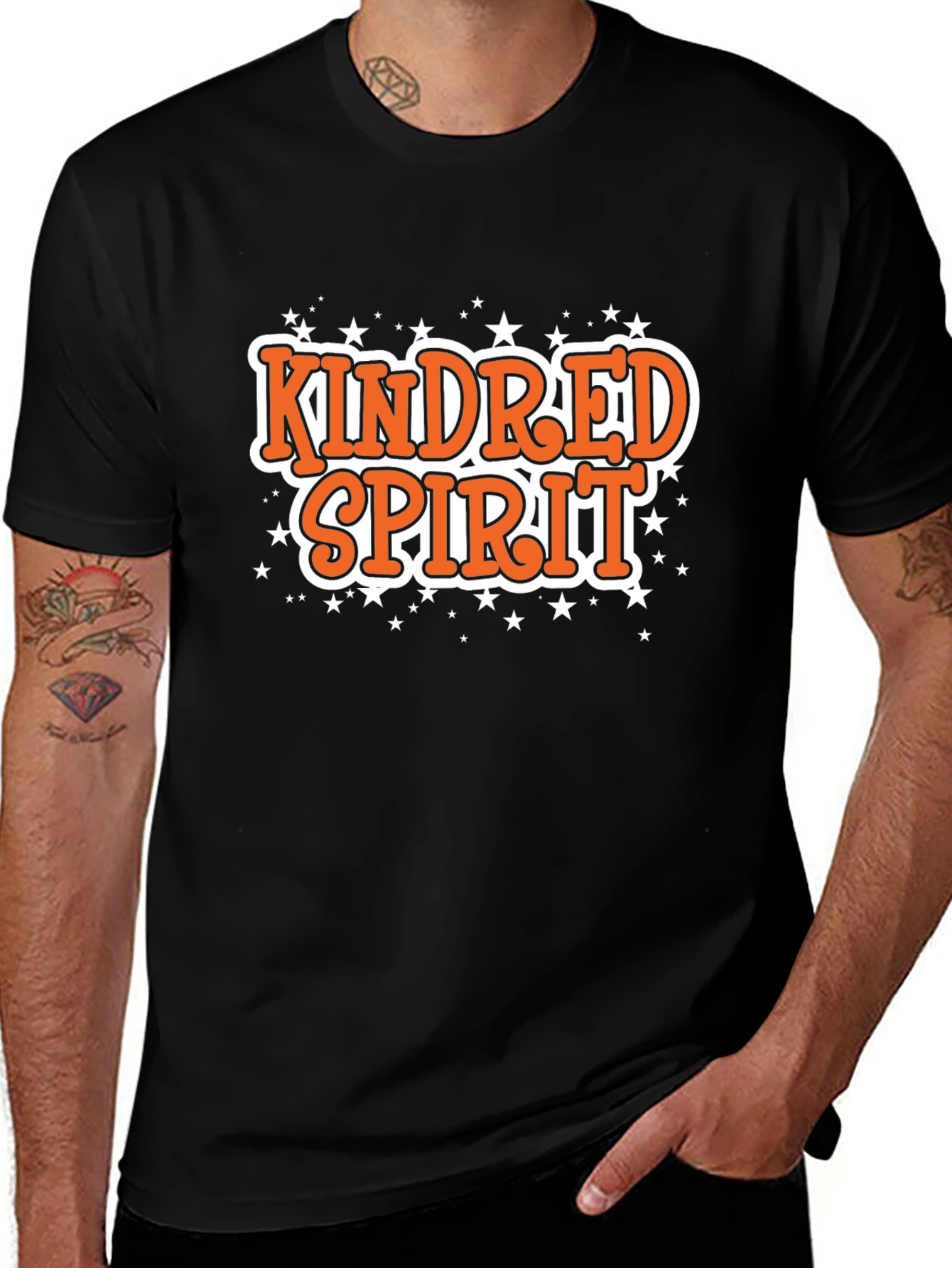 Kindred Spirit Graphic Tee - Trendy Unisex T-Shirt