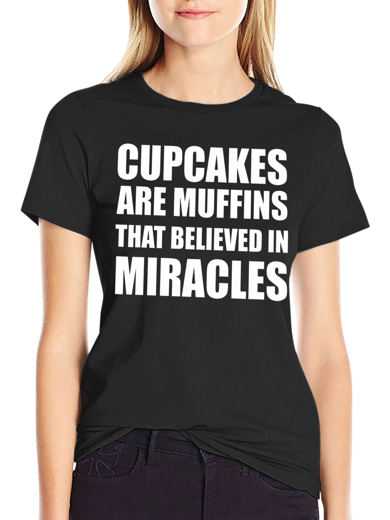 Cupcakes Are Muffins Graphic Tee