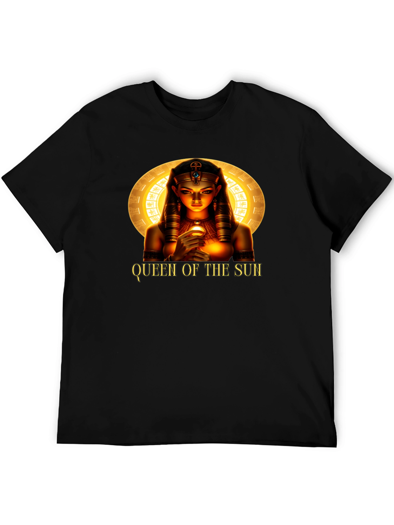 Queen of the Sun Graphic T-Shirt - Black