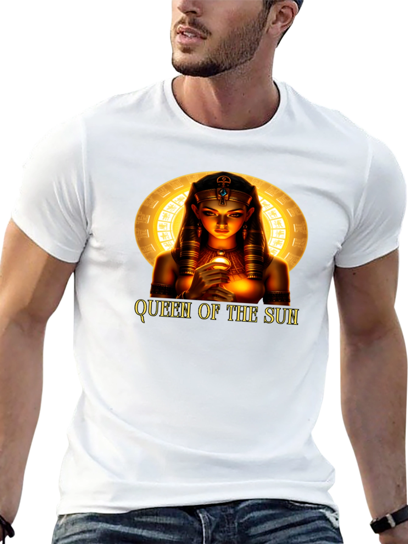 Queen of the Sun Graphic T-Shirt - Black