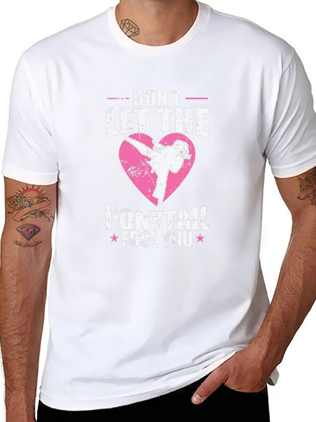 Dont Let the Ponytail Fool You T-Shirt Martial Arts