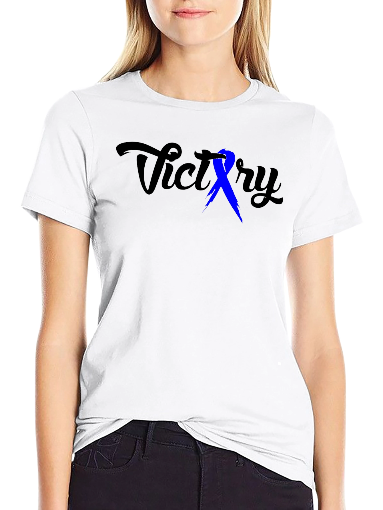 Victory Ribbon Graphic T-Shirt