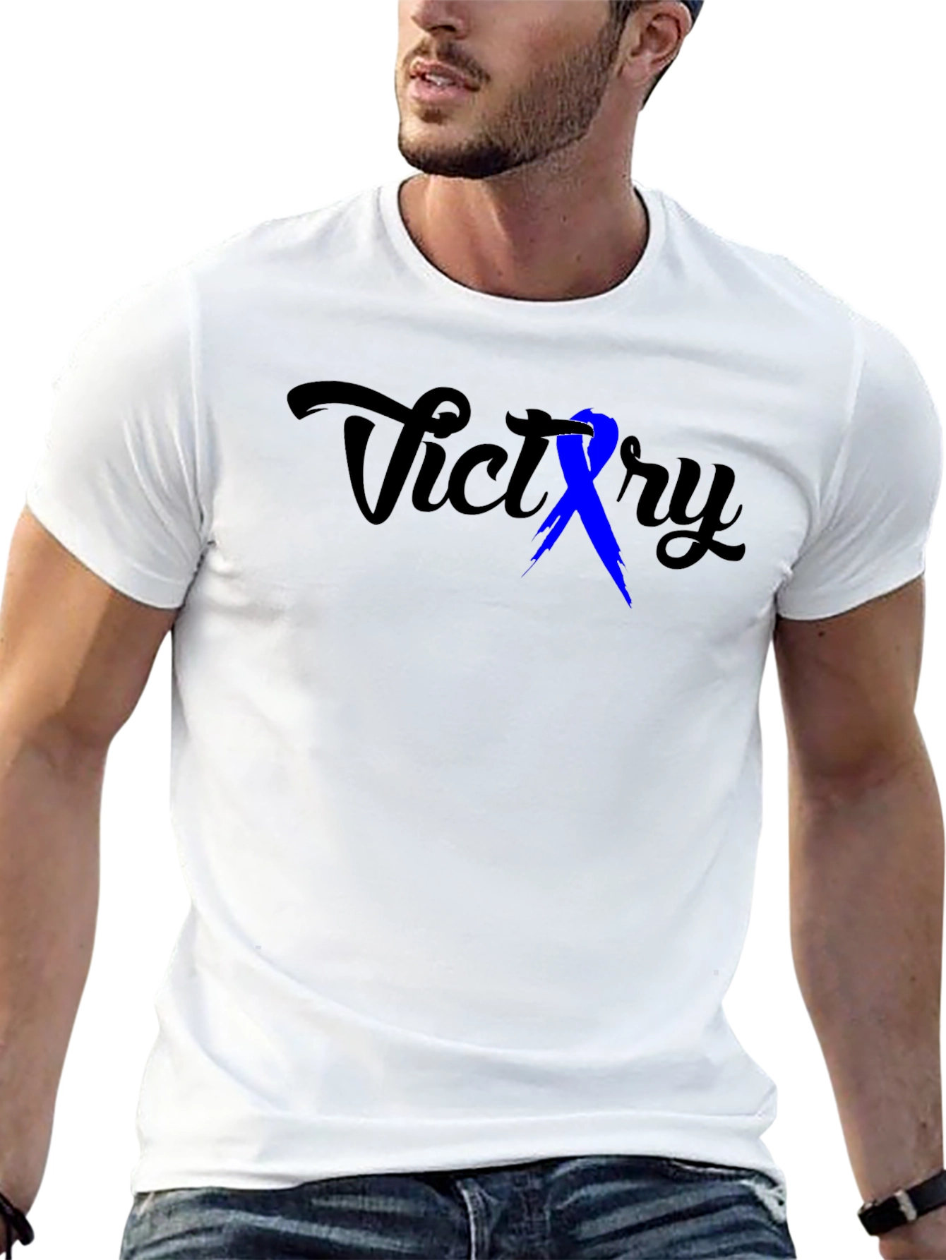 Victory Ribbon Graphic T-Shirt