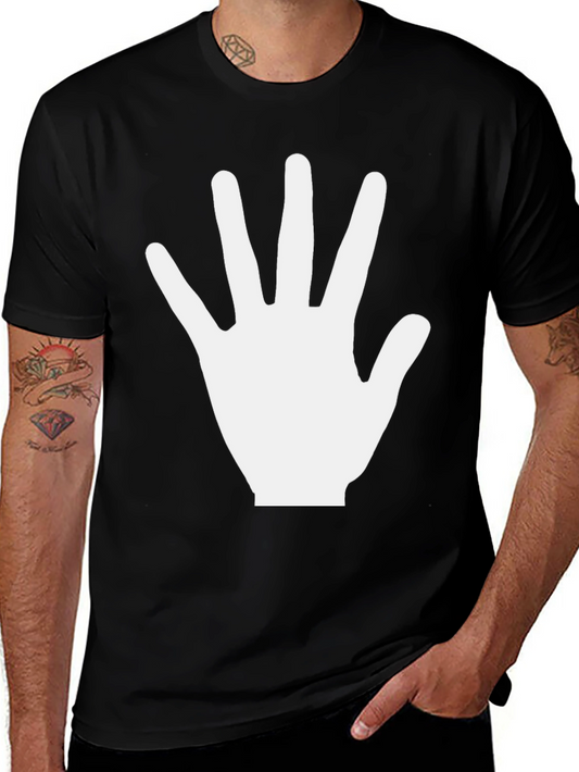 Hand Design T-Shirt - Modern Graphic Tee