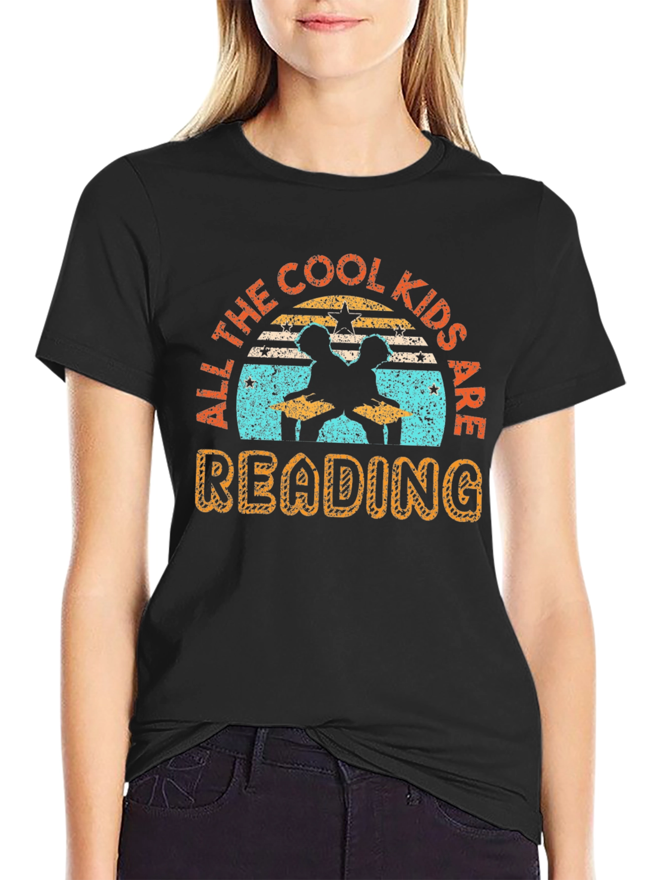 Cool Kids Reading Graphic Tee