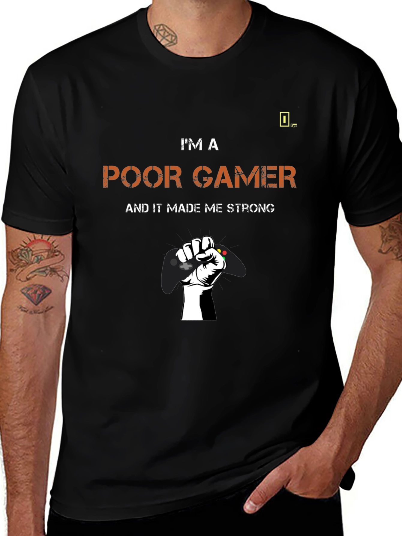 Poor Gamer Strong T-Shirt