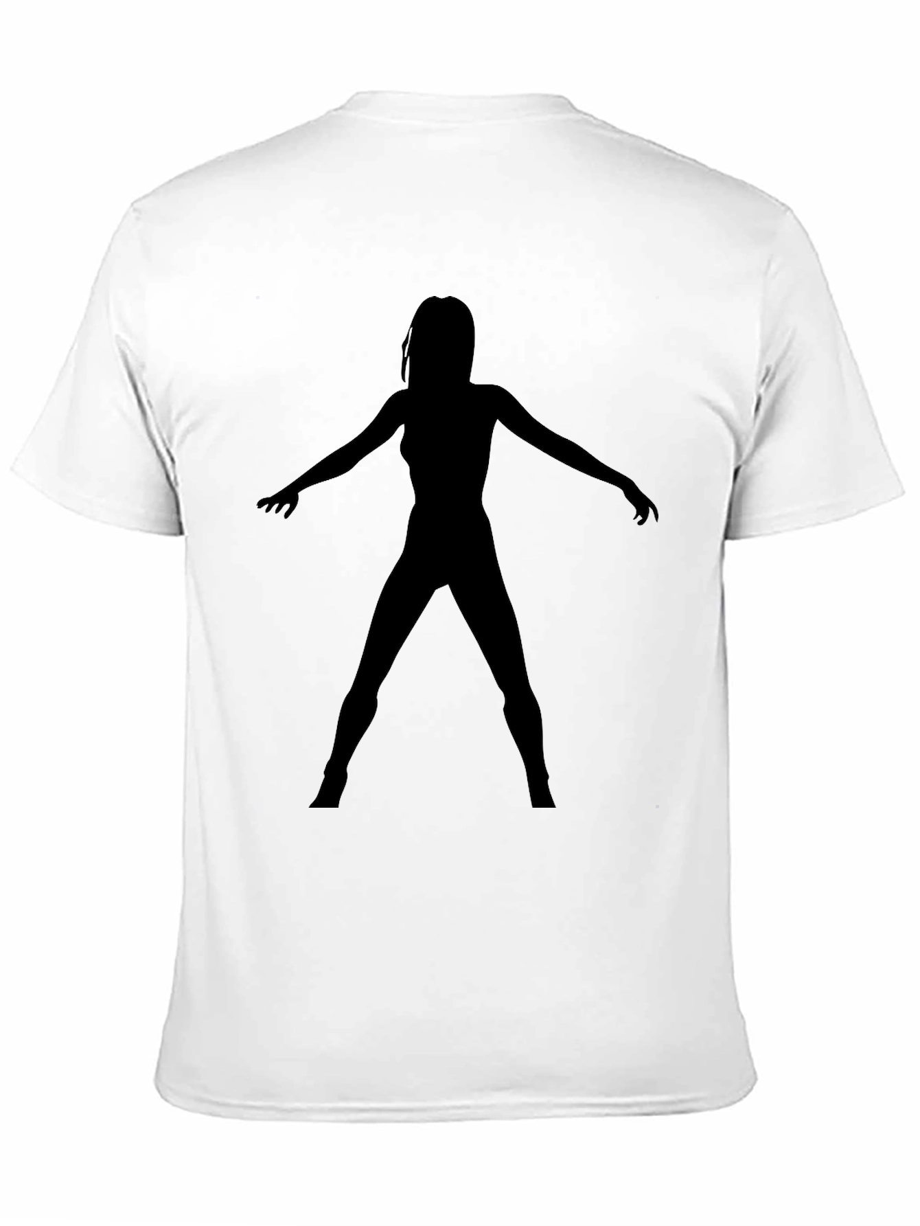 Silhouette Graphic Black T-Shirt